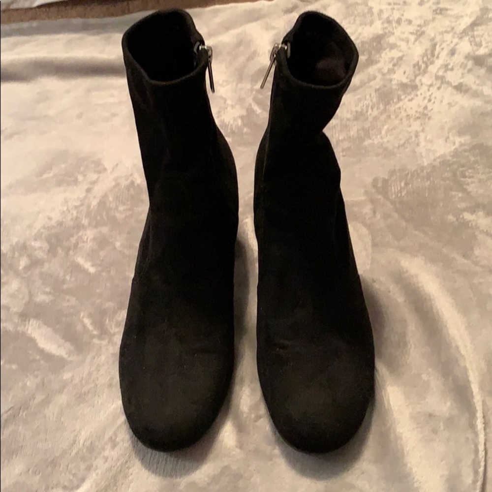 Suede Booties